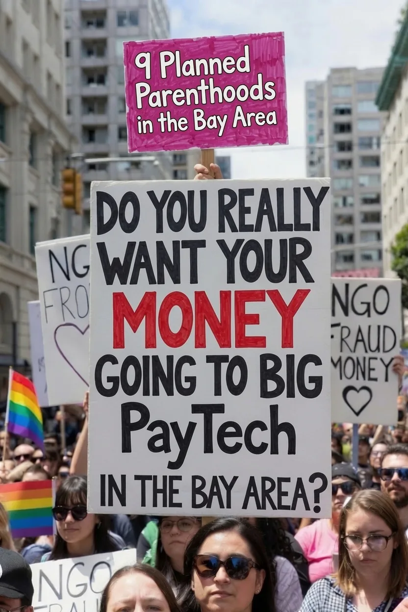 Do you really want your money going to Stripe, Square, PayPal — funding 9 Planned Parenthoods in the Bay Area?