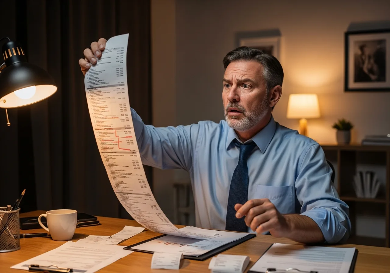 Business owner shocked by hidden merchant processing fees on a long statement