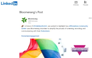 Bloomerang LinkedIn LGBTQ