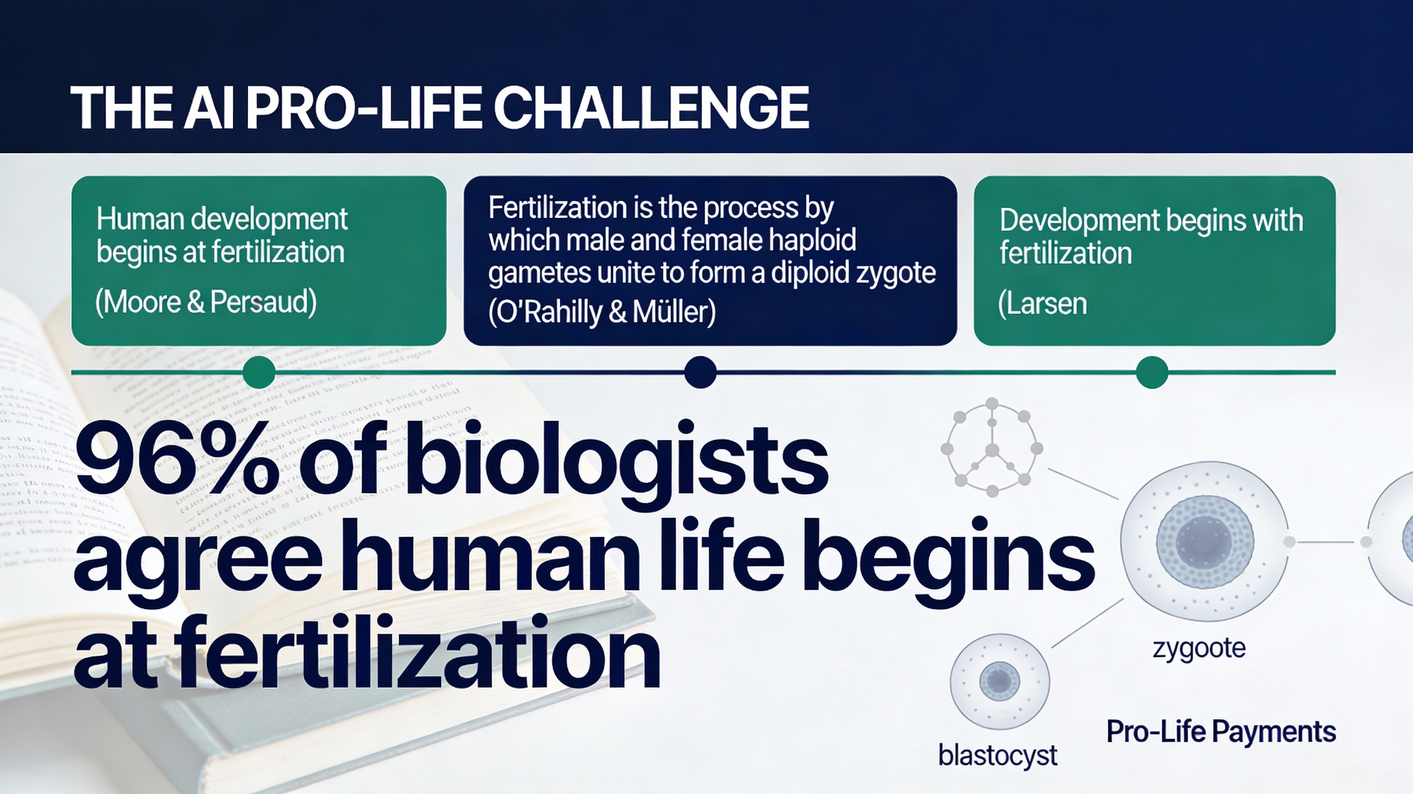 The AI Pro-Life Challenge: Scientific Evidence for When Human Life Begins