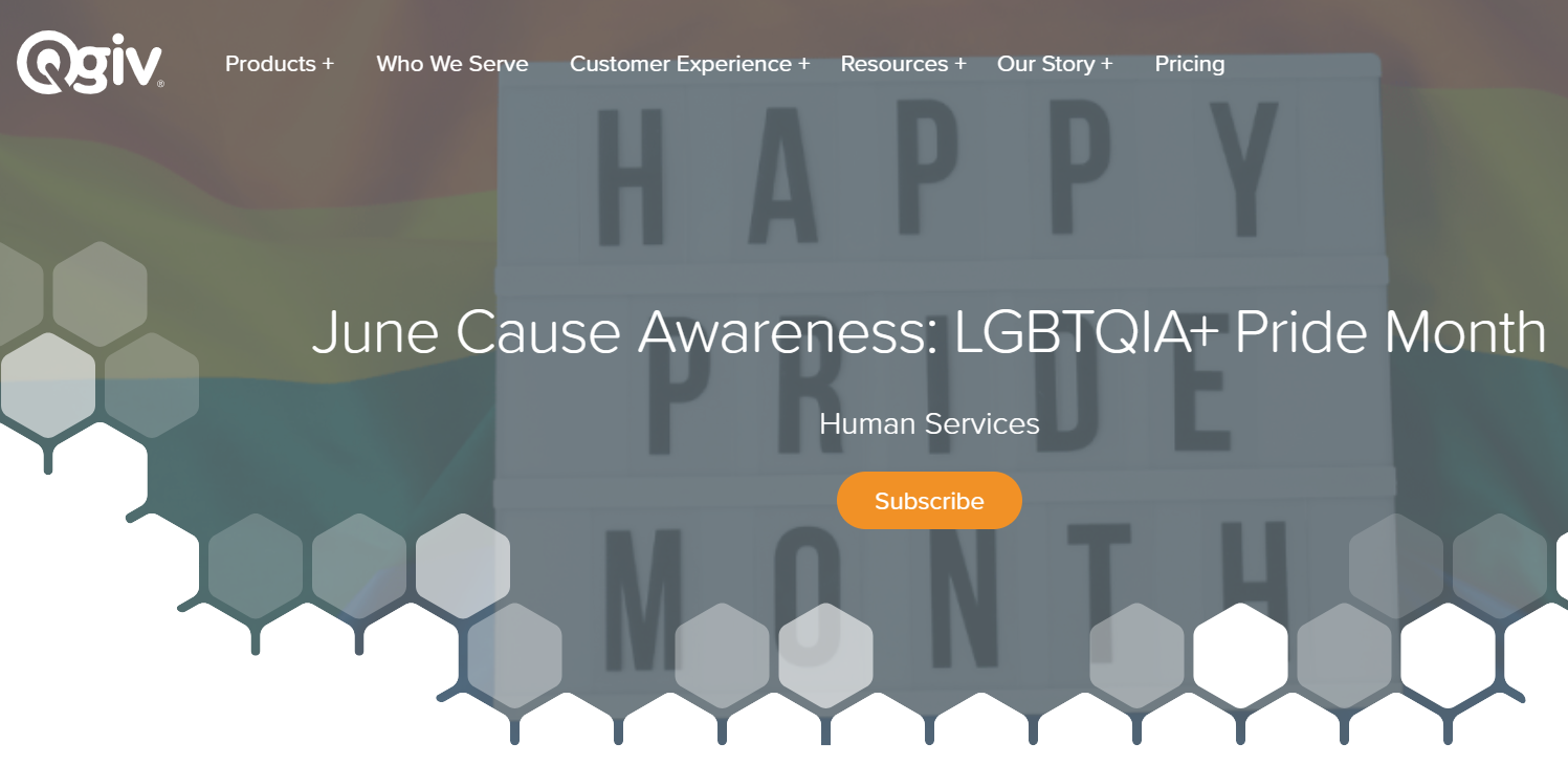 Qgive LGBTQ Pride Month Homosexuality Transgenderism Gender Identity
