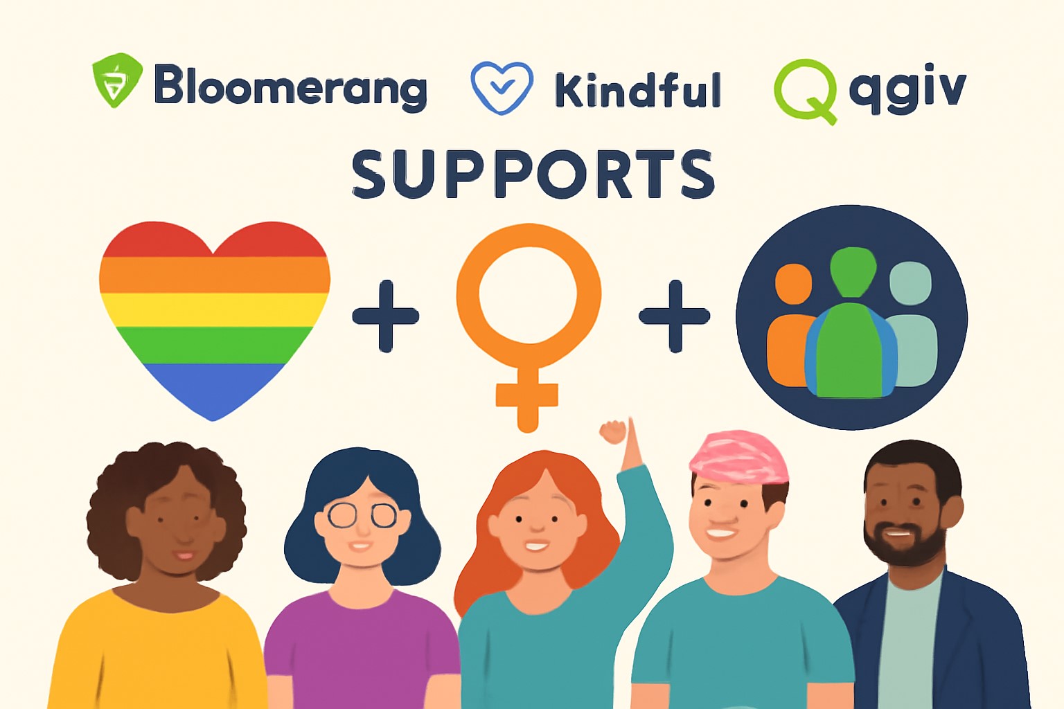 Bloomerang Kindful Qgive LGBTQ