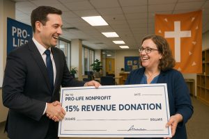 Christian nonprofit organization payment processing