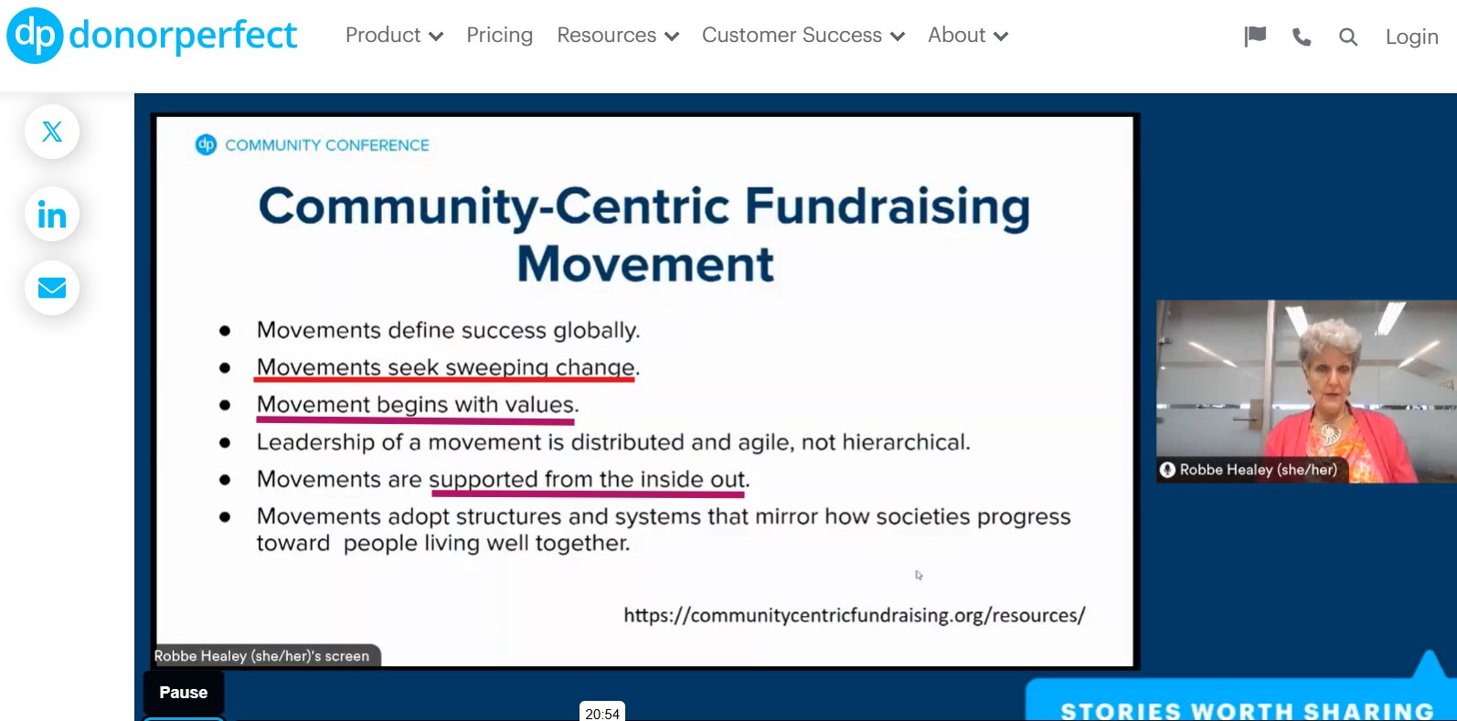 DonorPerfect Woke Community Centric Fundraising