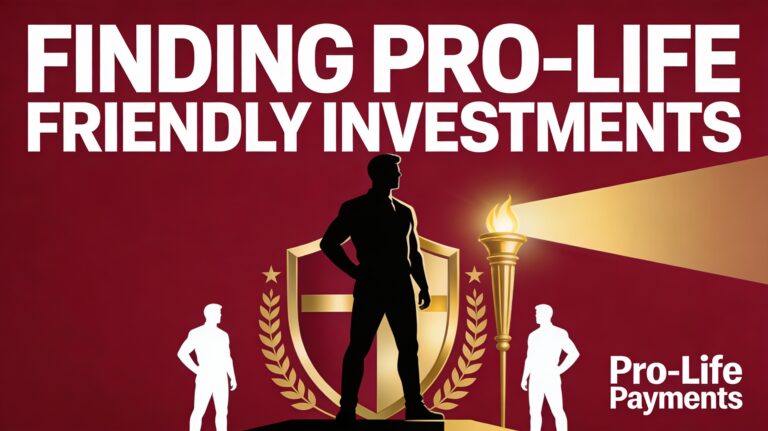 Finding Pro-Life Friendly Investments
