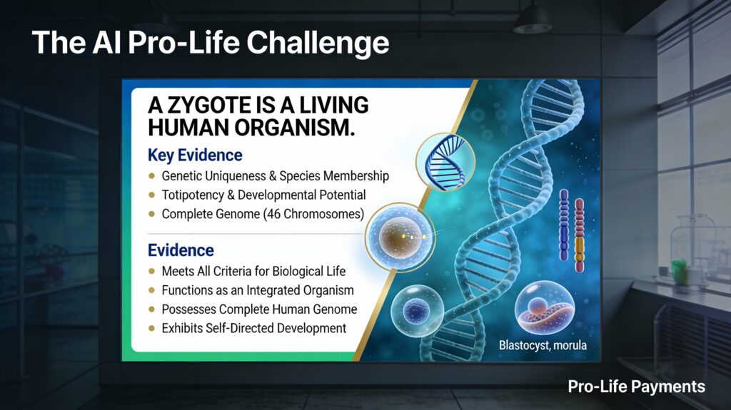 The AI Pro-Life Challenge
