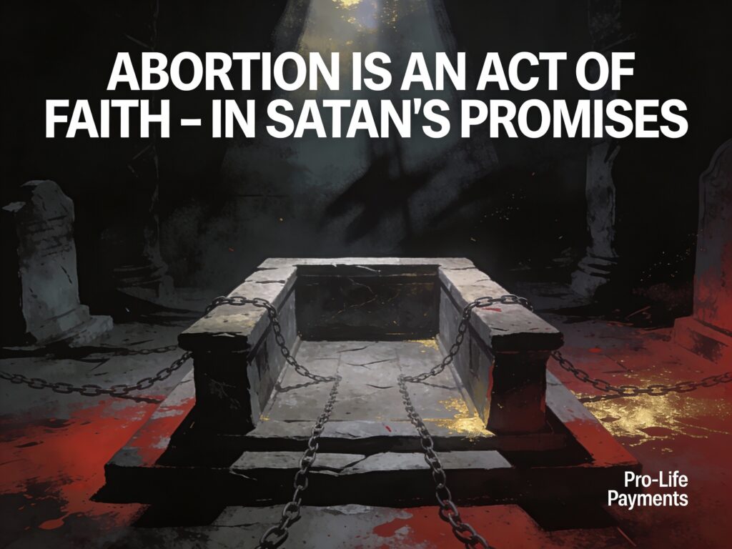 Abortion is an Act of Faith – In Satan