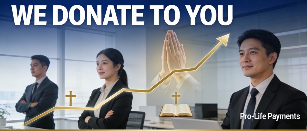 How to get donations for my pro-life ministry