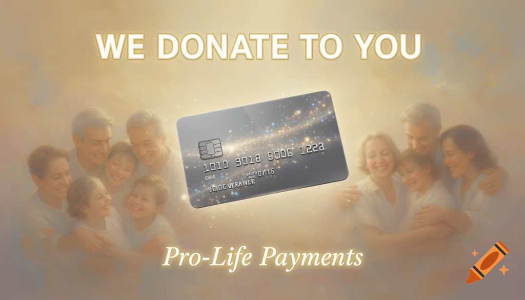 How to get donations for my pro-life ministry