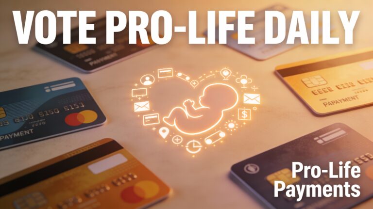 Vote Pro-Life Daily